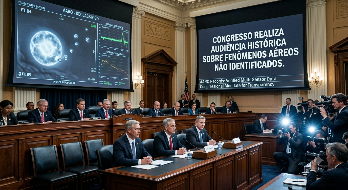 Congress Holds Historic Public Hearing on Unidentified Aerial Phenomena